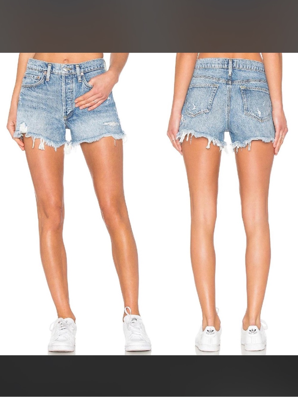 AGOLDE Parker vintage cut off denim shorts, 28